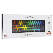 White Shark GK-004111 Shinobi 2 Red switch, Black US White Shark GK-004111 Shinobi 2 Red switch, Black US