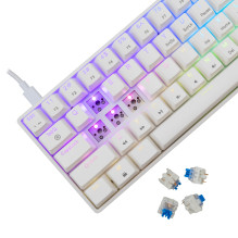 White Shark GK-004221 Shinobi 2 Blue switch, White US White Shark GK-004221 Shinobi 2 Blue switch, White US