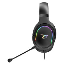Subsonic Spectra LED žaidimų ausinės, juodos