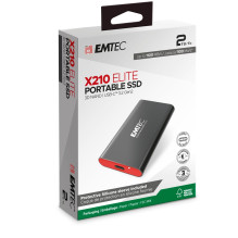 Nešiojamas „Emtec SSD 3.2Gen2 X210 2TB“