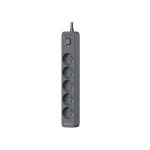 Tracer 47429 Zebra mobilusis 1,5 m (5 lizdai + 2 USB 2,1 A) Tracer 47429 Zebra mobilusis 1,5 m (5 lizdai + 2 USB 2,1 A)