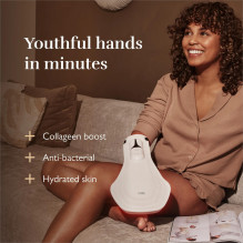 Šilkinė HLM1PE1001 LED rankų kaukė