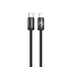 Tellur Minimalist USB-C to Lightning Cable 3A 1m PD27W Black