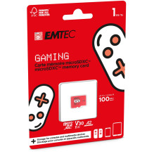 Emtec MicroSDXC 1TB UHS-I U3 V30 A2 žaidimų kortelė Rouge