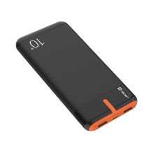 Tracer 47513 EnerGo 10000mAh Power Bank juoda / oranžinė