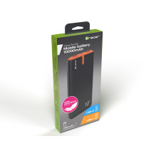 Tracer 47513 EnerGo 10000mAh Power Bank black / orange