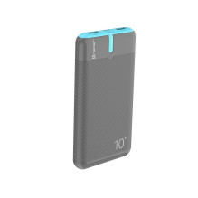 Tracer 47514 EnerGo 10000mAh Power Bank gray / blue