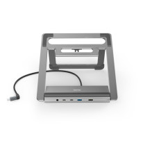 Hama 00200139 Connect2Office stovas, USB-C dokas, 12 prievadų, 100 W, pilka