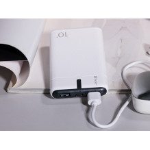 Tracer 47515 EnerGo 10000mAh Power Bank white / black