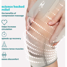 Homedics SR-CMXKE10HBND Modulair Compression System Knee Wrap + Controller