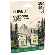 Emtec SDHC 32GB UHS-I U1 V10 Outdoor 2 pcs