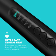 „Revamp WD-1000-EU Progloss“ didelių garbanų formavimo lazdelė