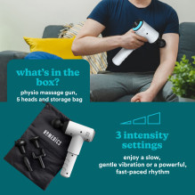 „Homedics PGM-150-EU“ fizinis masažo pistoletas