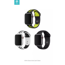 „Devia Deluxe“ serijos sportinė apyrankė, skirta „Apple Watch 4“, geltona