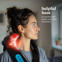 Homedics NMS-275H nešiojamas kaklo masažuoklis + šildymas