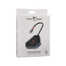 „White Shark Hexagon 6 IN 1“ C tipo šakotuvas „White Shark Hexagon 6 IN 1“ C tipo šakotuvas