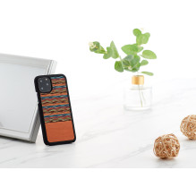 MAN&amp;WOOD SmartPhone case iPhone 11 Pro browny check black