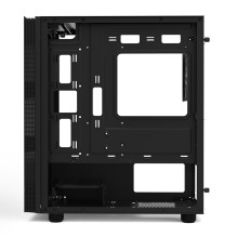 „Zalman T4 Plus“ juodas mini bokšto tipo korpusas, 120 mm ARGB ventiliatorius x1
