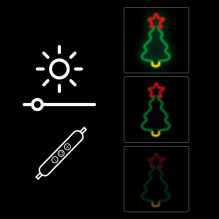 Manta SNL106MT Style Neon Lights Christmas Tree Manta SNL106MT Style Neon Lights Christmas Tree