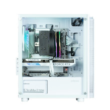 Zalman T4 Plus White Mini Tower Case, 120mm ARGB Fan x1