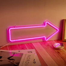 Manta SNL107PK Style Neon Lights Arrow pink Manta SNL107PK Style Neon Lights Arrow pink