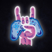 Manta SNL109MT Style Neon Lights Hand With Gamepad Manta SNL109MT Style Neon Lights Hand With Gamepad
