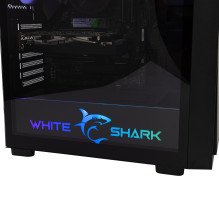 White Shark GCC-2401 Warhead-3 Black 4 Ventiliatoriai 12cm RGB
