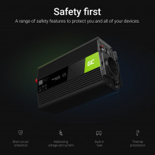 Green Cell Power Inverter 12V to 230V 150W/300W Modified sine wave