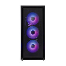 White Shark GCC-2401 Warhead-3 Black 4 Ventiliatoriai 12cm RGB