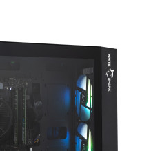 White Shark GCC-2401 Warhead-3 Black 4 Ventiliatoriai 12cm RGB