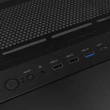 White Shark GCC-2401 Warhead-3 Black 4 Ventiliatoriai 12cm RGB