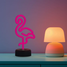 Manta SNL79PK LED lempa Šviesos apdaila Flamingo 2 rožinė
