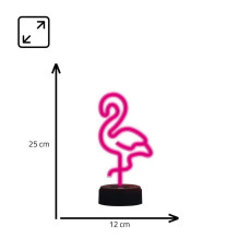 Manta SNL79PK LED lempa Šviesos apdaila Flamingo 2 rožinė