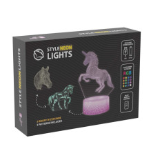 Manta SNL116RGB LED lempa Šviesos apdaila Arkliai RGB 3D