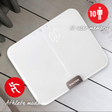 Salter 9164 WH3RJLEU16 Ghost Compact Analyser Scale, White