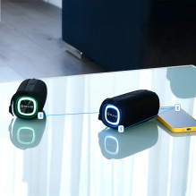 Tellur Eclipse Bluetooth garsiakalbis 12W juodas