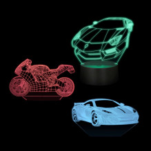 Manta SNL120RGB LED lempa Šviesos apdaila Transporto priemonės 1 RGB 3D