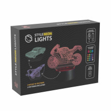 Manta SNL121RGB LED lempa Šviesos apdaila Transporto priemonės 2 RGB 3D