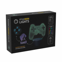 Manta SNL122RGB LED lempa Šviesos dekoravimas Žaidimas 2 RGB 3D