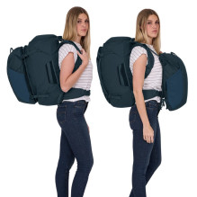 Thule 5315 Landmark 60L Womens Travel Pack Darkest Blue