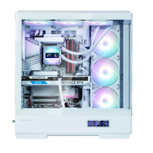 Zalman P50 DS baltas, ARGB ventiliatorius x4 Zalman P50 DS baltas, ARGB ventiliatorius x4