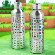 Paladone Minecraft metalinis vandens butelis