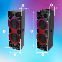 Manta SPK1204X800D Minos Pro (Set of L / R)