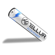 Tellur Flexi Power baterija, Super Alkaline, AAA LR03, 1,5V, 2 vnt / rinkinys Tellur Flexi Power baterija, Super Alkaline, AAA LR03, 1,5V, 2 vnt / rinkinys