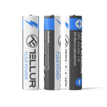 Tellur Flexi Power battery, Super Alkaline, AAA LR03, 1.5V, 2 pcs / set