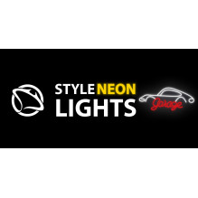 Manta SNL95WH Style Neon Lights Garage white-red