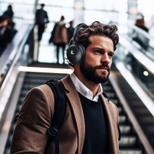 Laudberg H1B Headphones with ANC Black