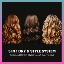 SBB. SBDR-2850-EU 5 in 1 Blowdry and Style