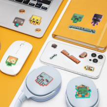 Paladone Minecraft Puffy Gadget Decals Paladone Minecraft Puffy Gadget Decals