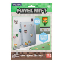 Paladone Minecraft Puffy Gadget Decals Paladone Minecraft Puffy Gadget Decals